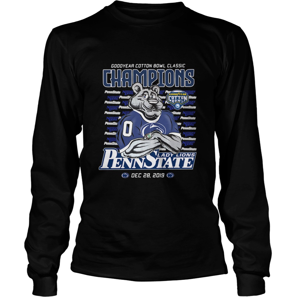 Goodyear Cotton Bowl Classic Champions Nittany Lions Penn State LongSleeve