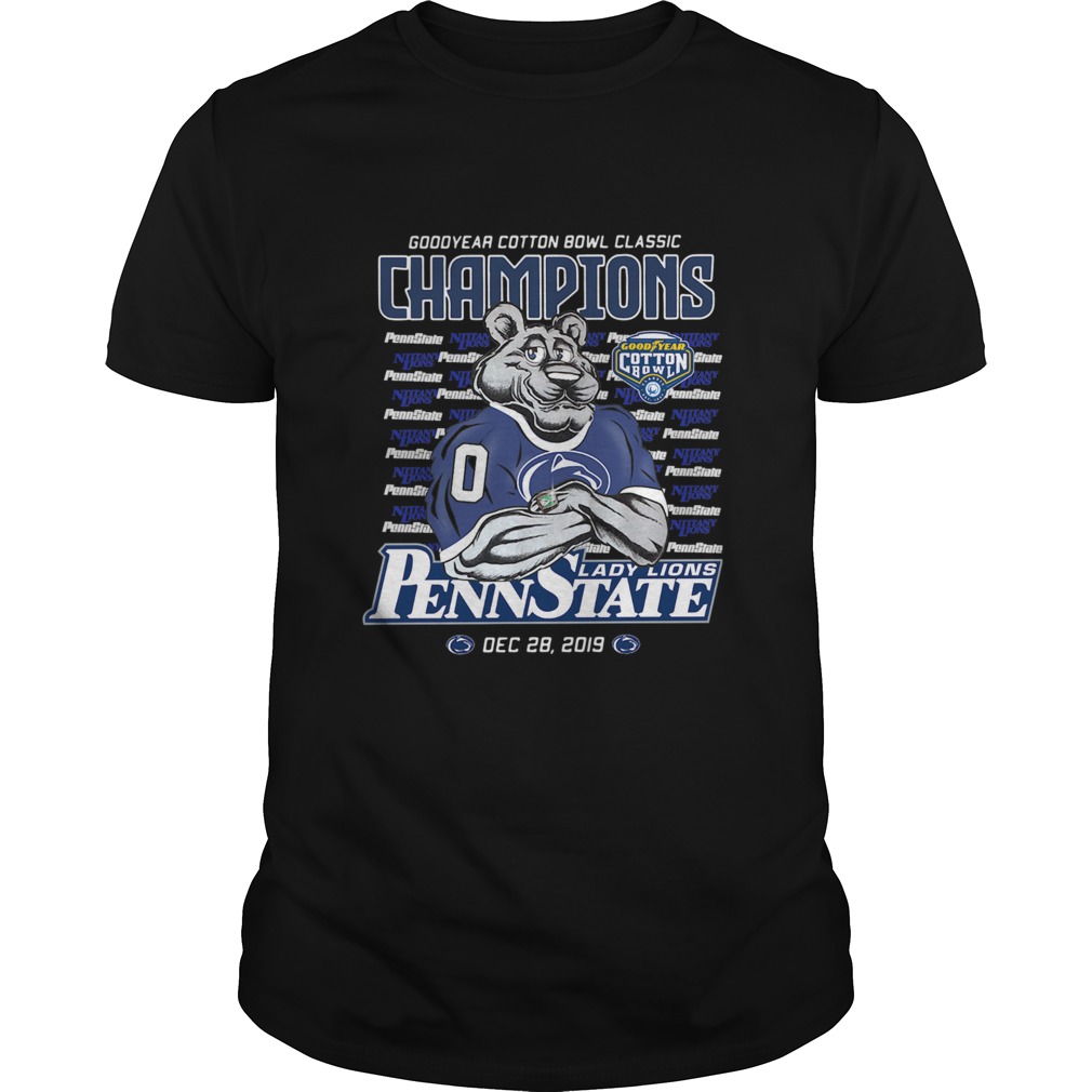Goodyear Cotton Bowl Classic Champions Nittany Lions Penn State shirt