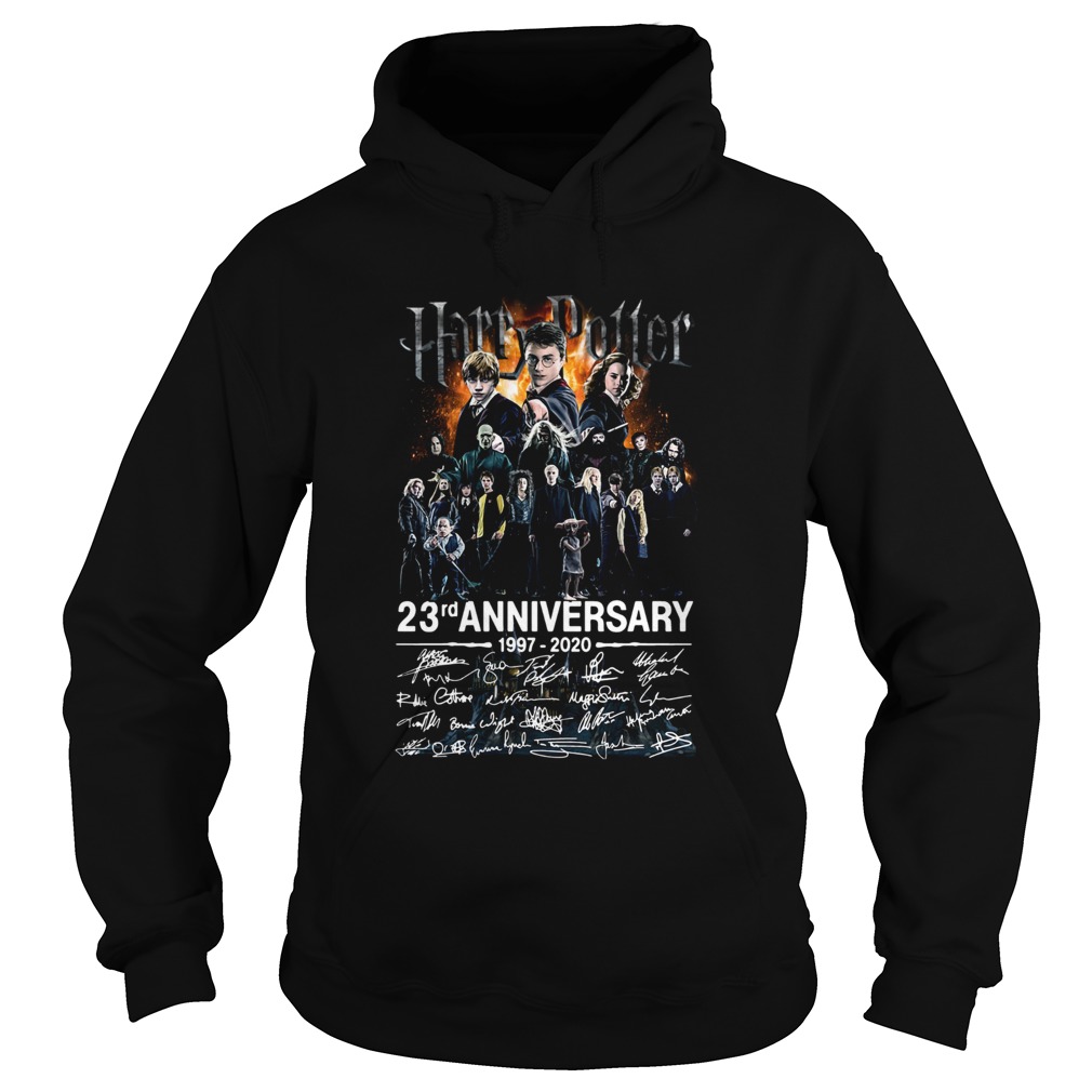 Harry Potter 23rd Anniversary 1997 2020 Signatures Hoodie