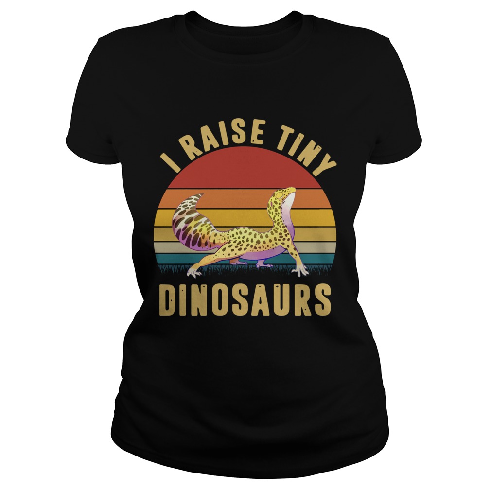 I Raise Tiny Dinosaurs Vintage Classic Ladies