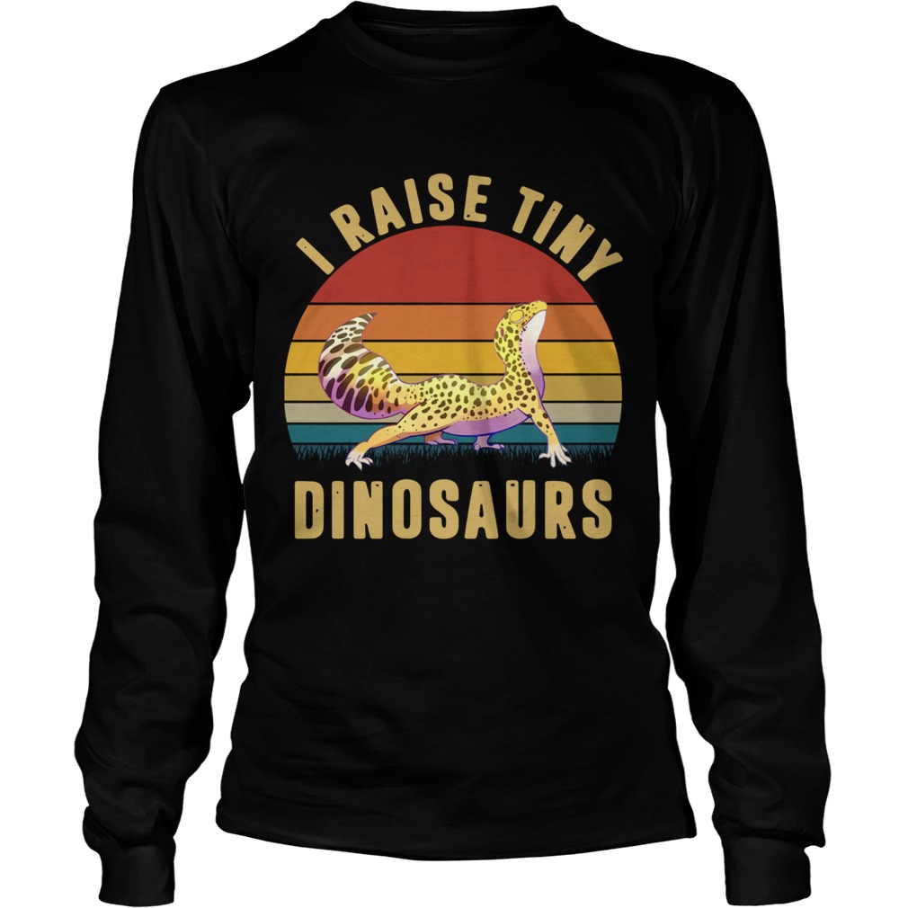 I Raise Tiny Dinosaurs Vintage LongSleeve