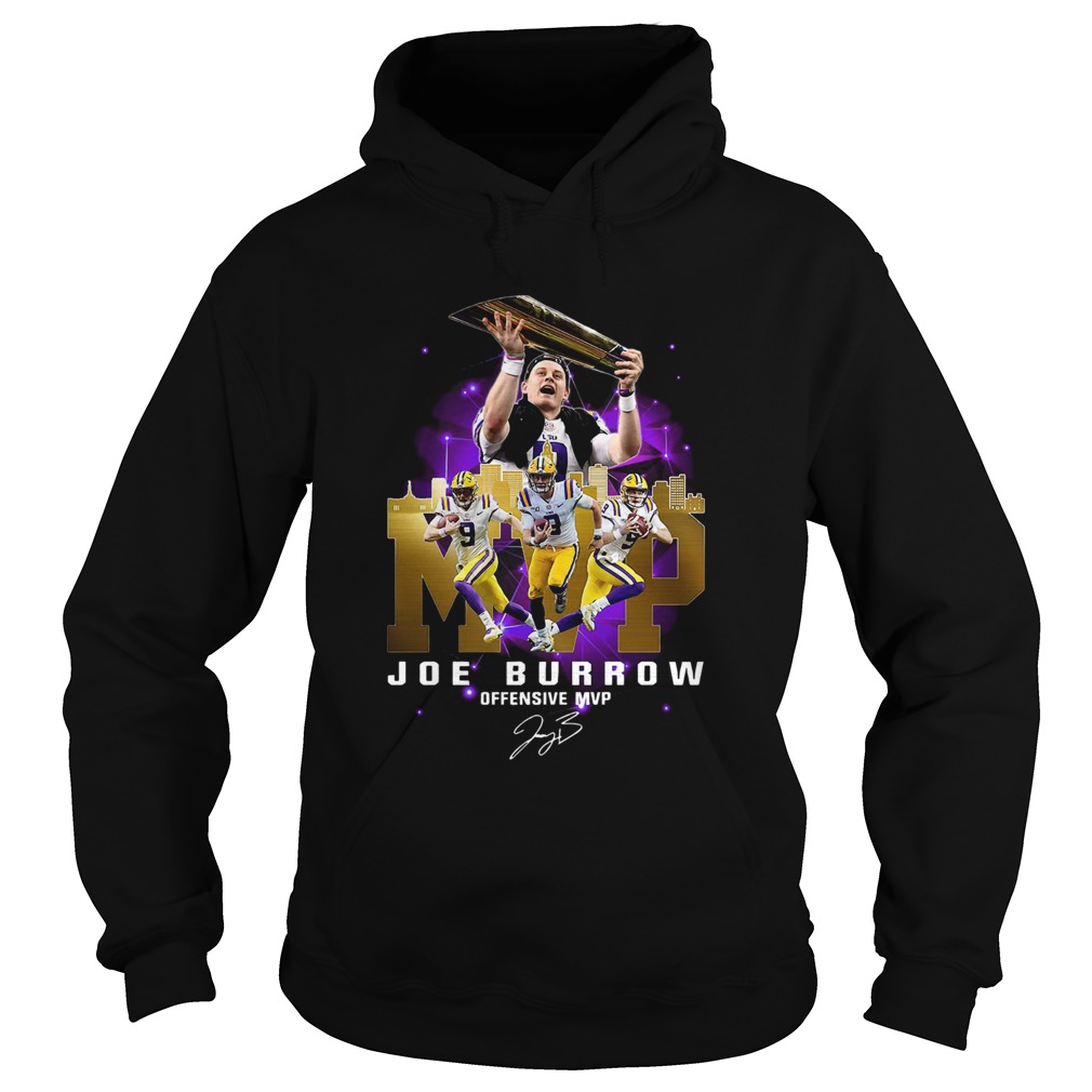 Joe Burrow Offensive MVP Signature Hoodie