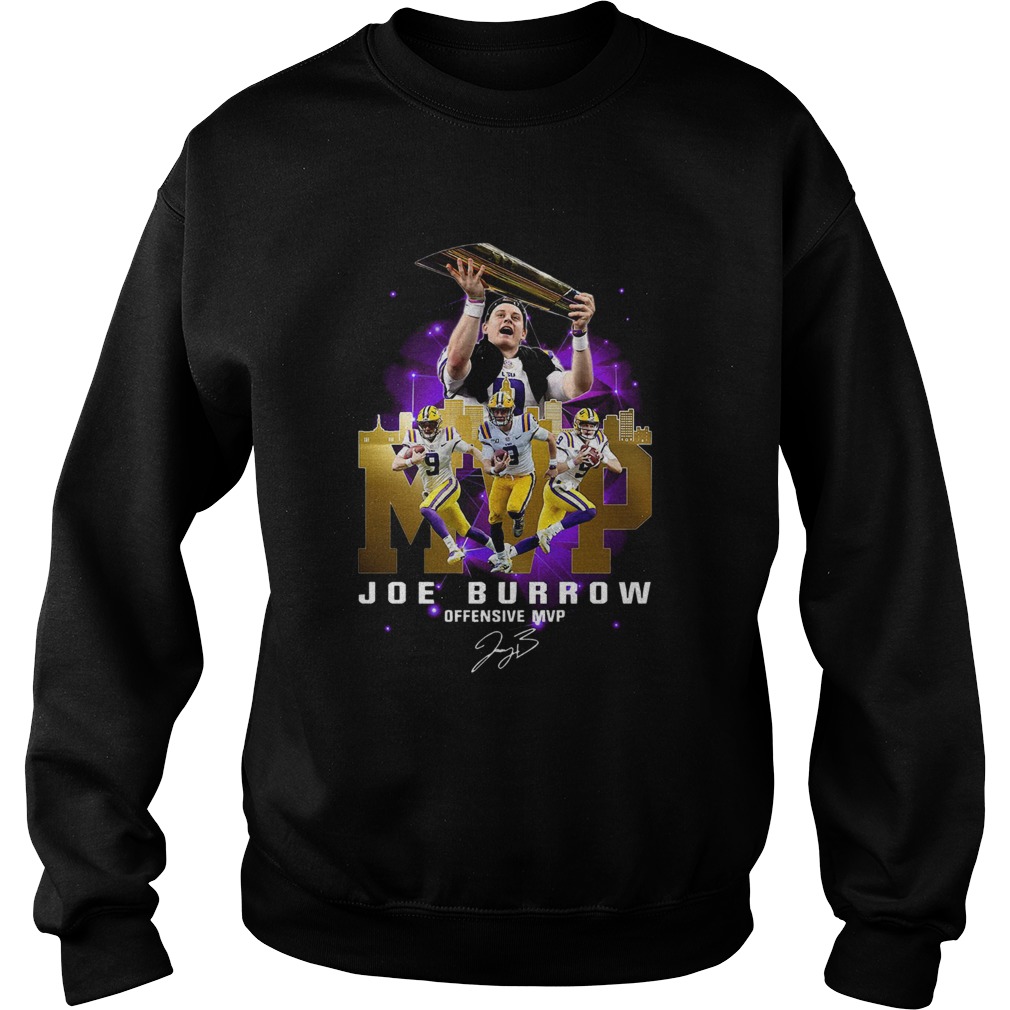 Joe Burrow Offensive MVP Signature Sweatshirt