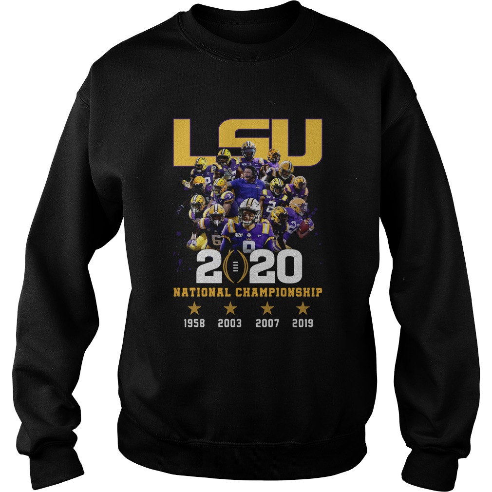 LSU 2020 National Championship Sweatshirt