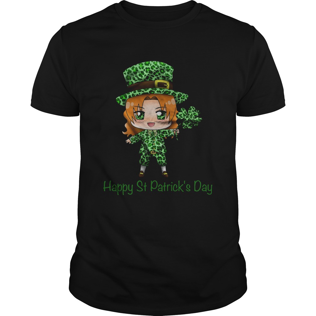Leprechaun Dabbing happy St Patricks Day shirt