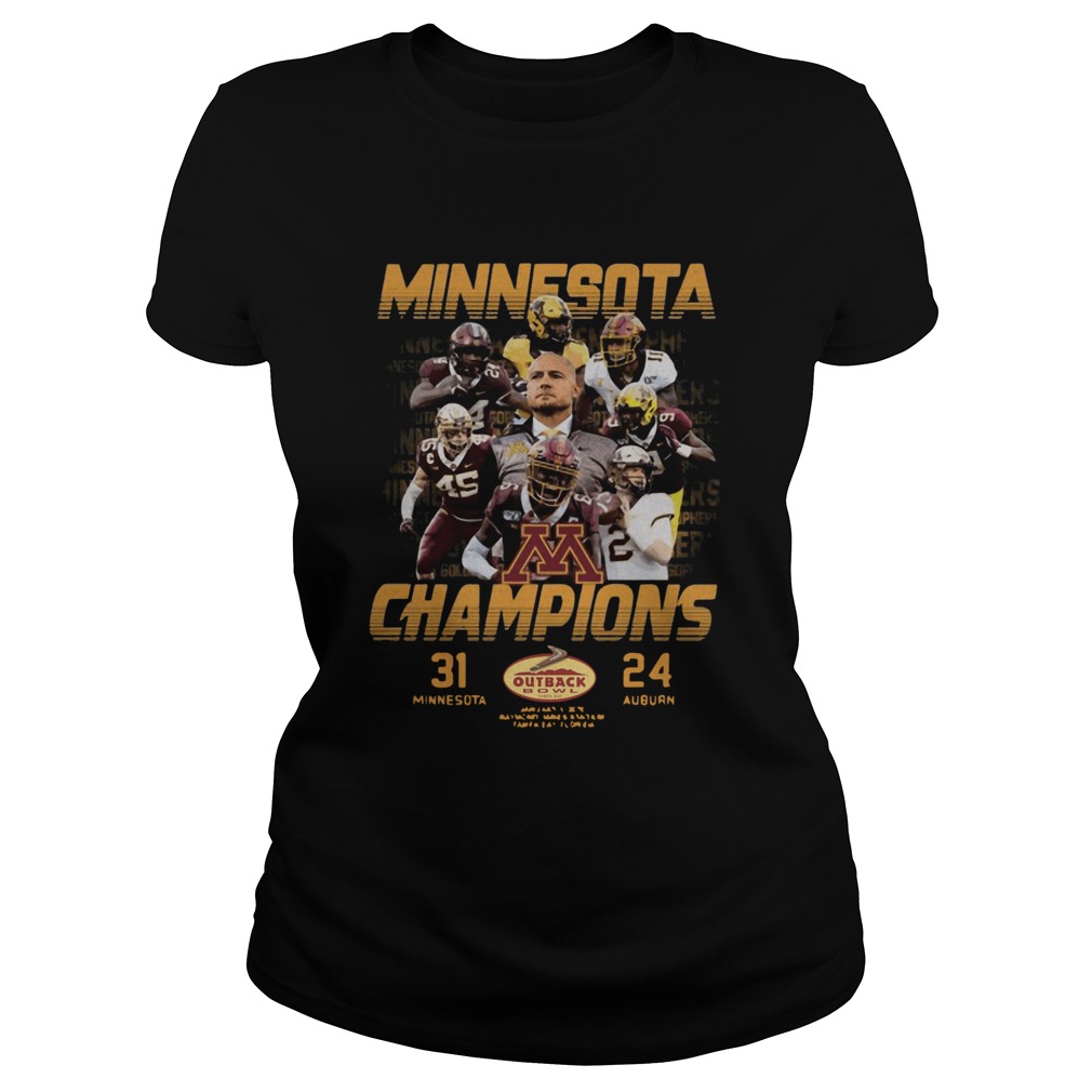 Minnesota Champions 31 Minnesota 24 Auburn Classic Ladies