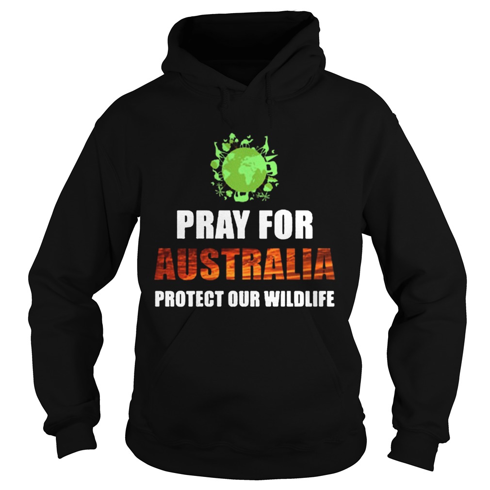 Pray For Australia Protect Our Wildlife Hoodie