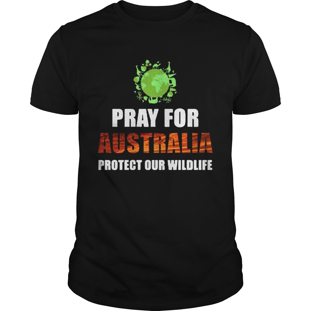 Pray For Australia Protect Our Wildlife shirt