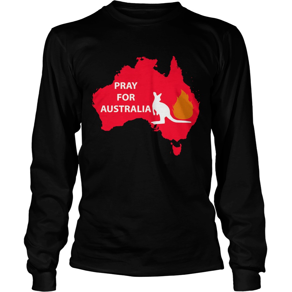 Pray for Australia Kangaroo fire LongSleeve