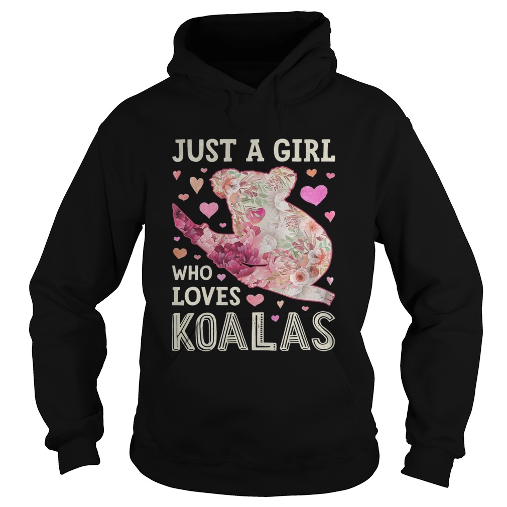 Save Australia Just A Girl Who Loves Koalas Hoodie