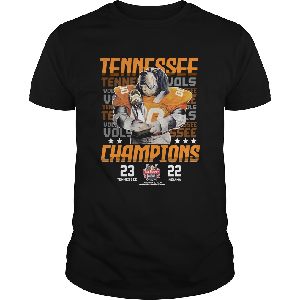 Tennessee Volunteers Champions Taxslayer shirt