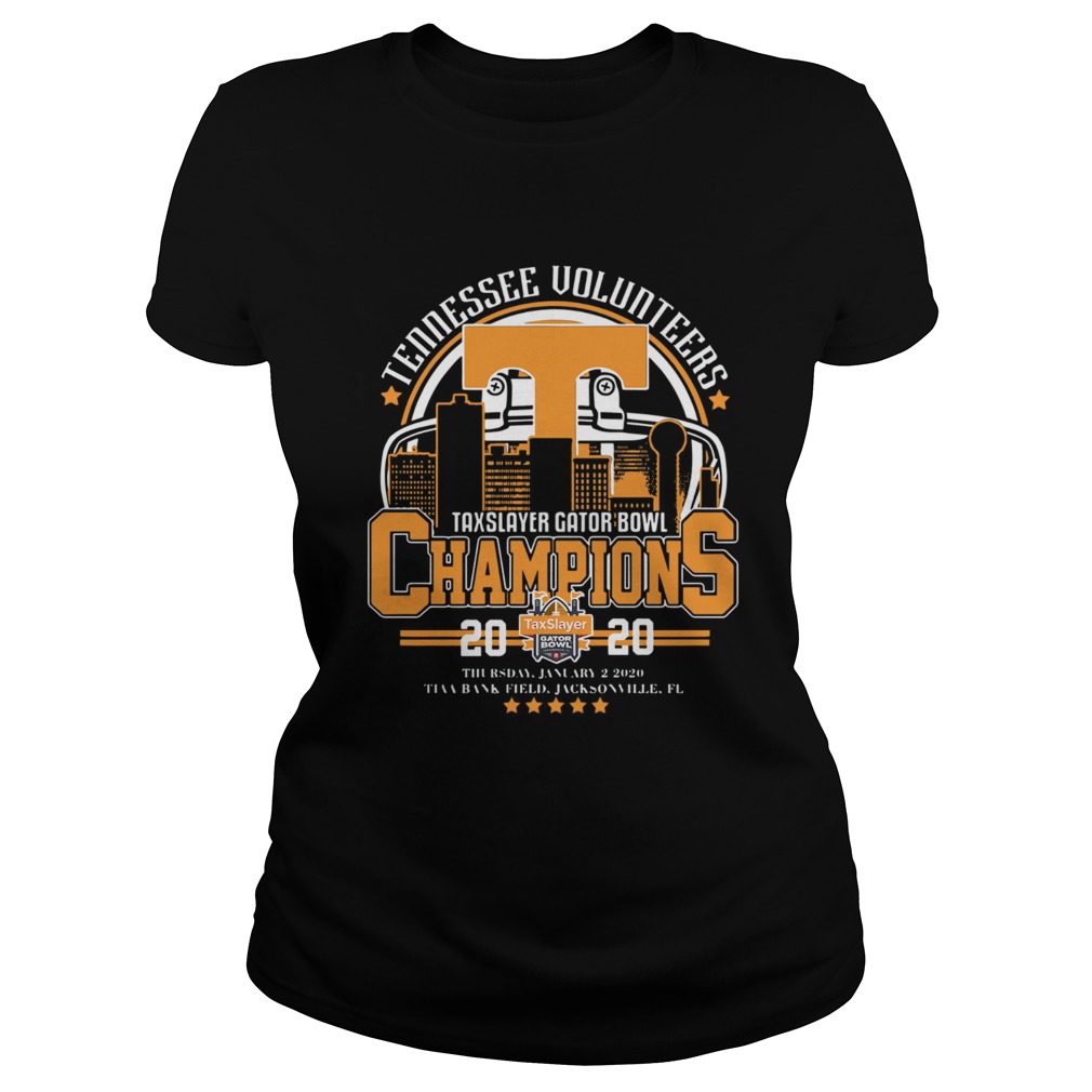 Tennessee volunteers Taxslayer Gator bowl Champions 2020 Classic Ladies