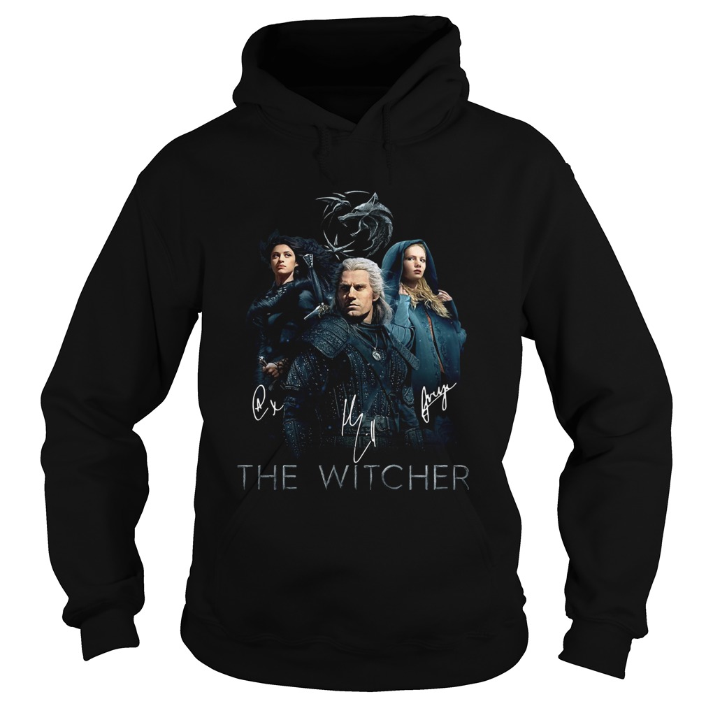 The Witcher Geralt Yennefer And Ciri Signature Hoodie
