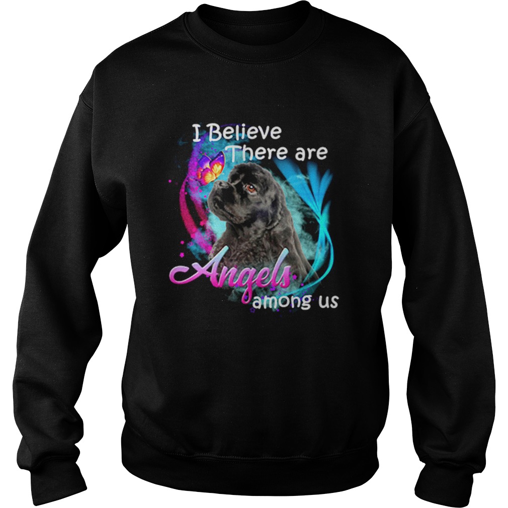American Cocker Spaniel I believe there are angels among us Sweatshirt