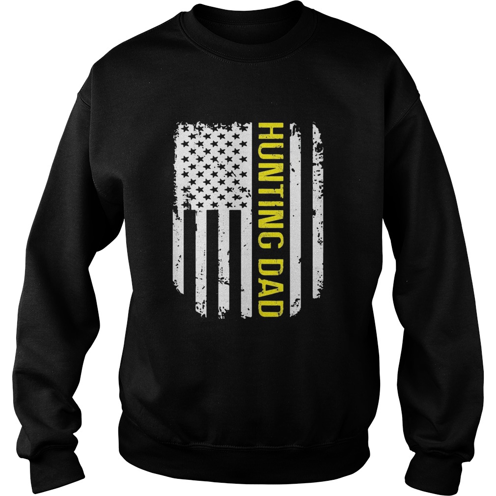 American Flag Proud Hunting Dad Sweatshirt