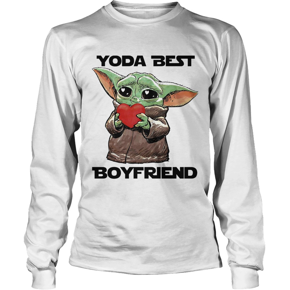 Baby Yoda Best Boyfriend LongSleeve