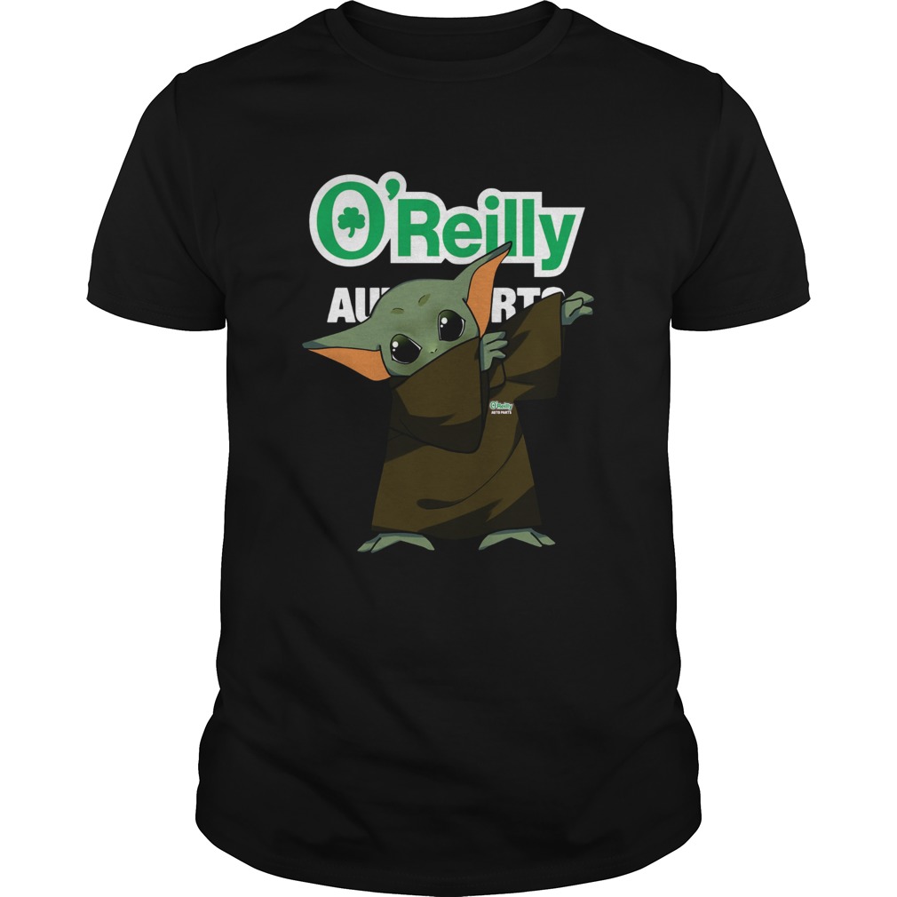 Baby Yoda Dabbing Reilly Auto Parts shirt
