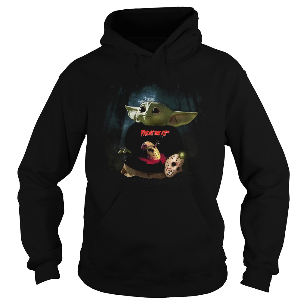Baby Yoda Friday The 13th Hoodie