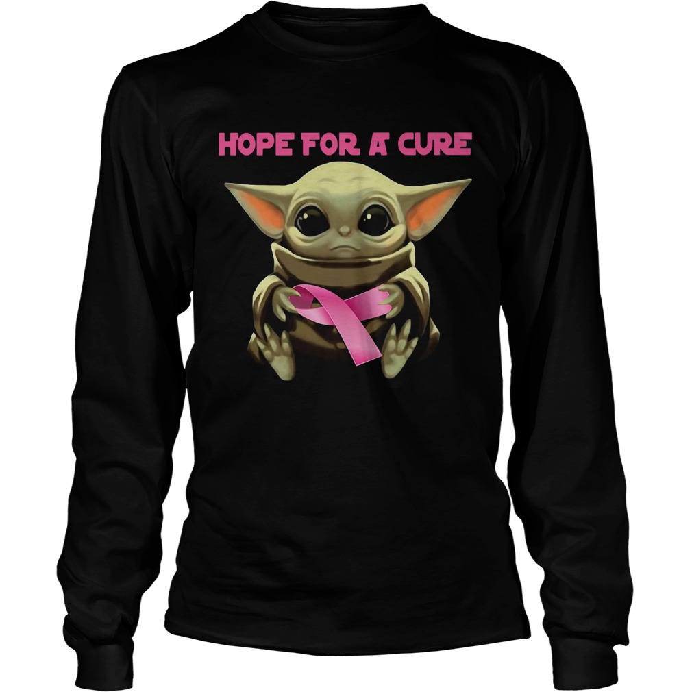 Baby Yoda Hope For A Cure LongSleeve