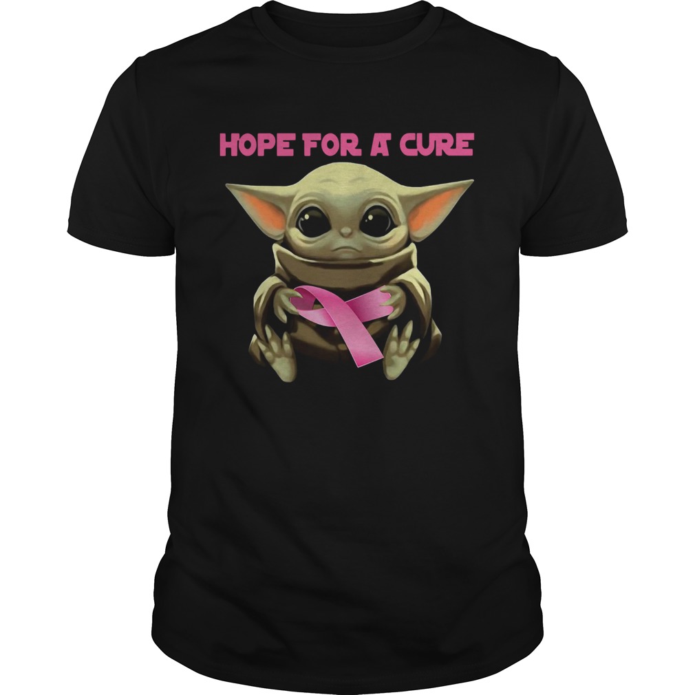 Baby Yoda Hope For A Cure shirt