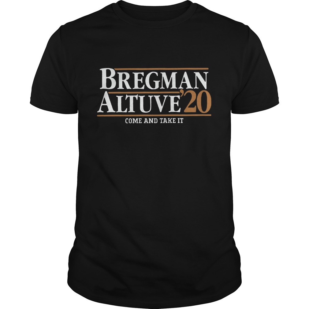 Bregman Altuve 2020 shirt