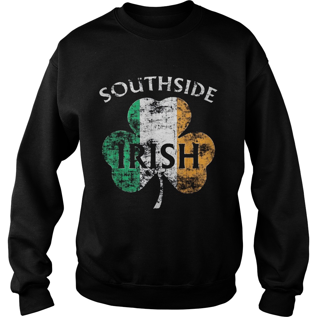 Chicago Southside Irish Flag St Patricks Day Sweatshirt