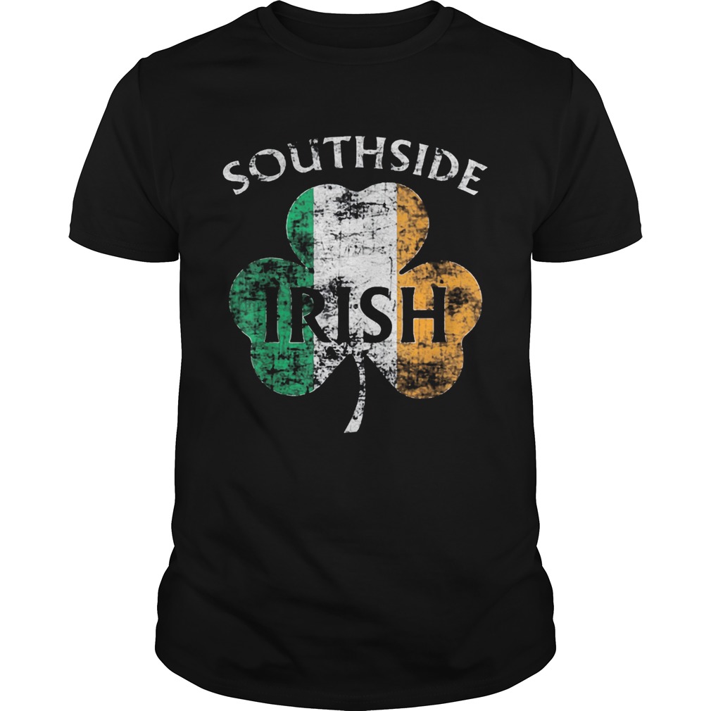 Chicago Southside Irish Flag St Patricks Day shirt