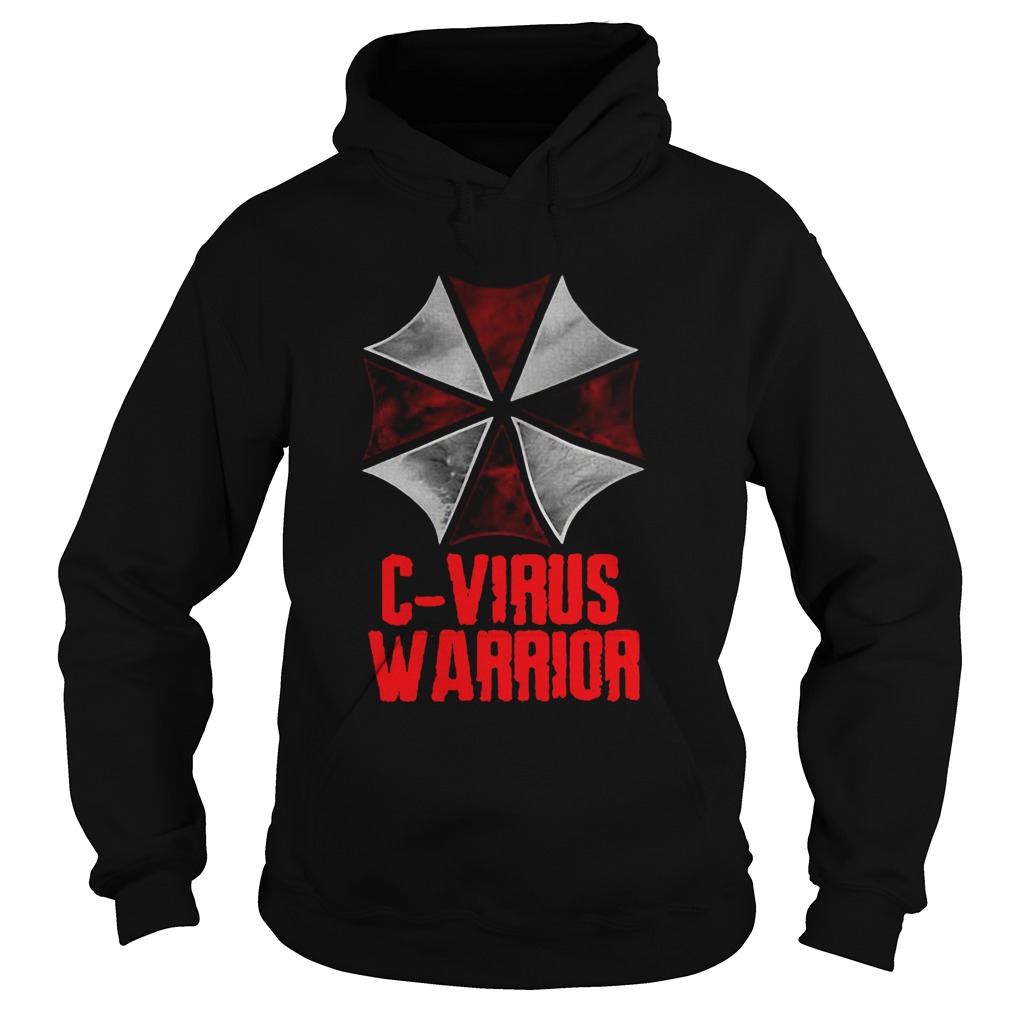 Corona Virus CVirus Warrior Hoodie