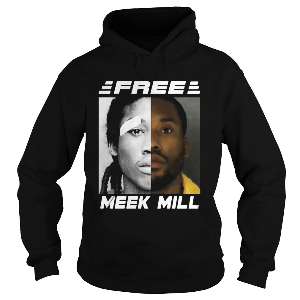 Free Meek Mill Face Hoodie
