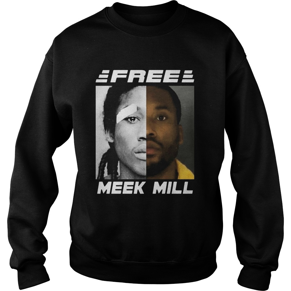 Free Meek Mill Face Sweatshirt