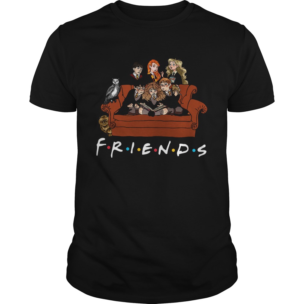 Friends Harry Potter Chibi Characters 2020 shirt