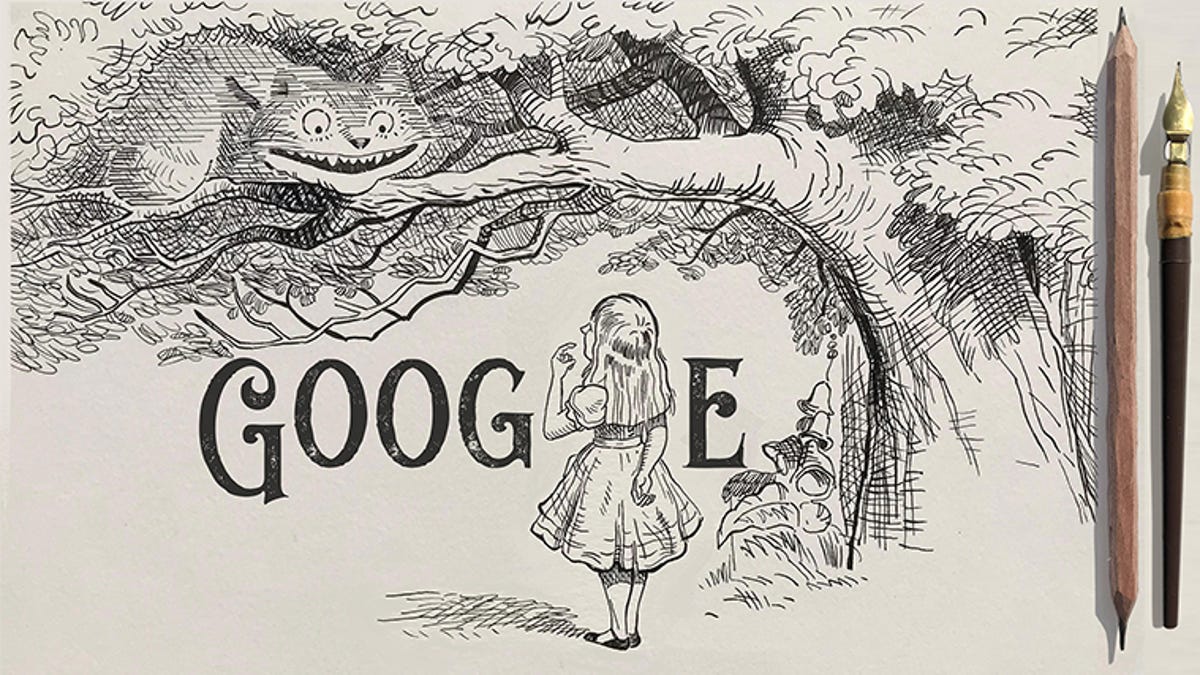 Google celebrates Sir John Tenniel’s 200th birthday with ‘Alice in Wonderland’ inspired doodle