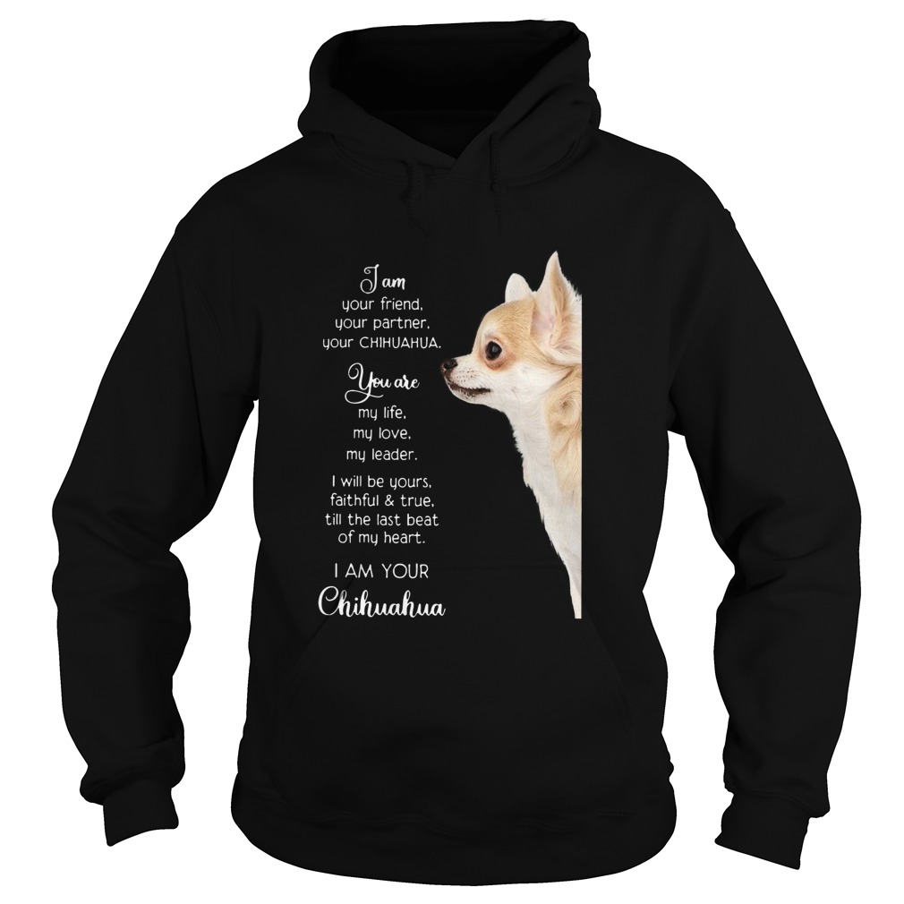I am your friend your partner your Chihuahua you are my life Hoodie