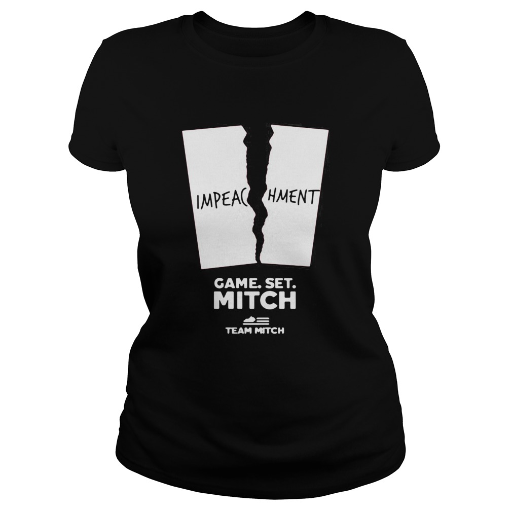 Impeachment Game Set Mitch Team Mitch Classic Ladies