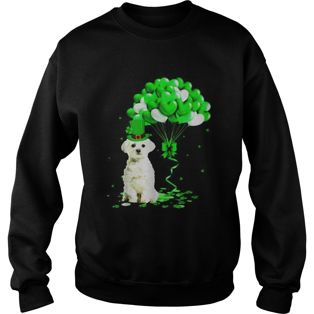 Irish Shamrock St Patricks Day Dog Sweatshirt