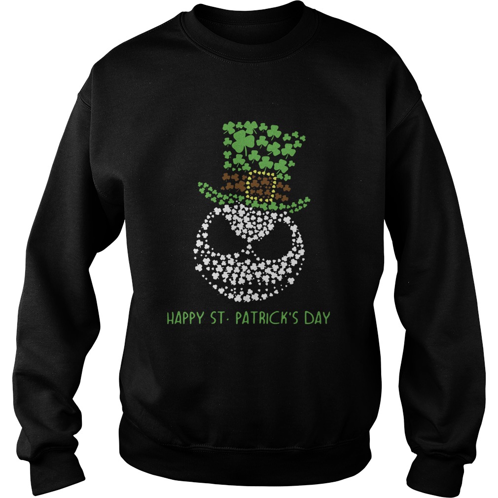 Jack Skellington Happy Stpatricks Day Sweatshirt