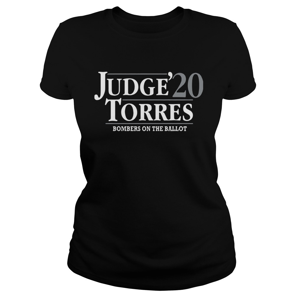 Judge Torres 20 Bombers On The Ballot Classic Ladies