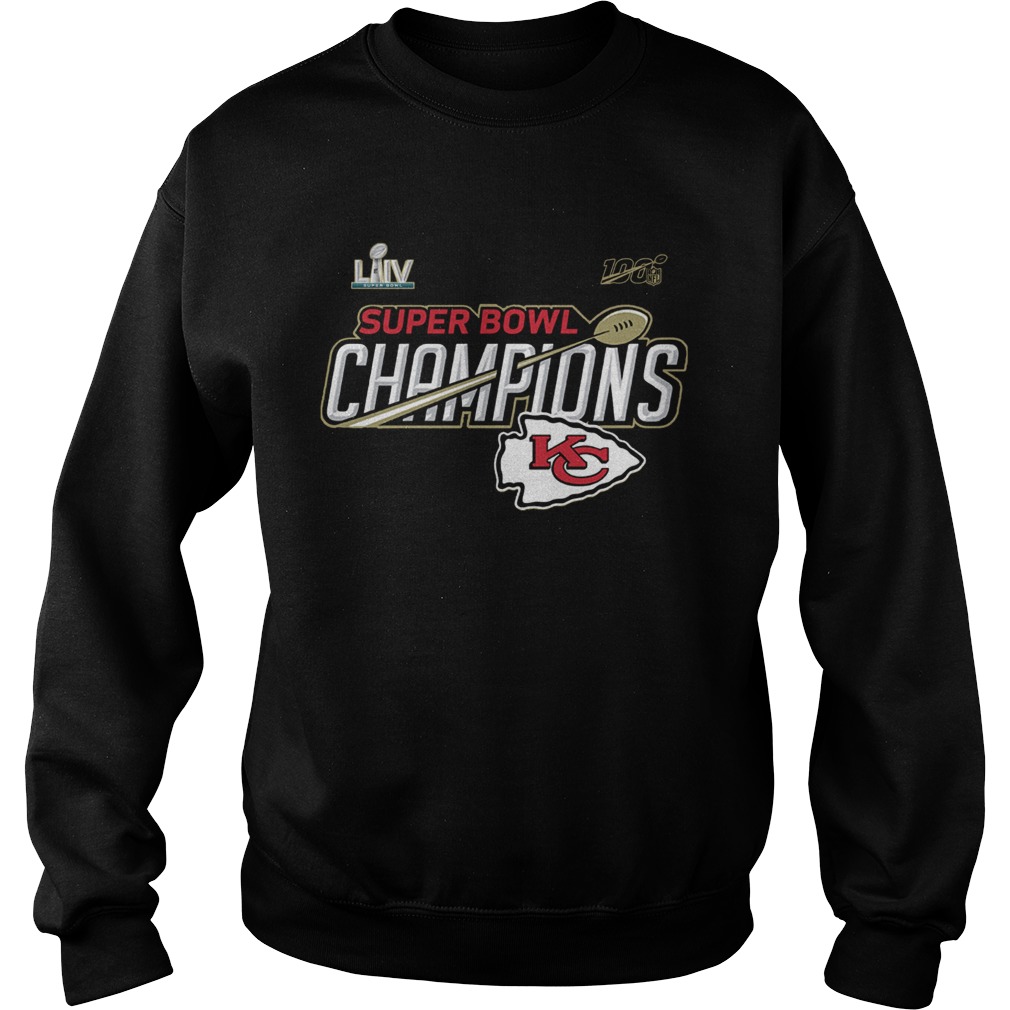 Kansas City Chiefs Super Bowl LIV Champions Trophy Sweatshirt