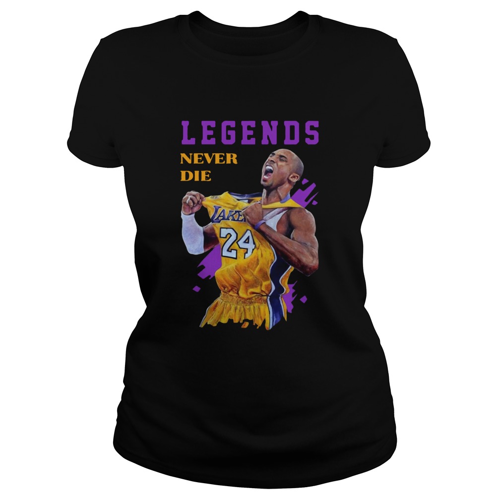 Kobe Bryant Basketball Legends Never Die Classic Ladies