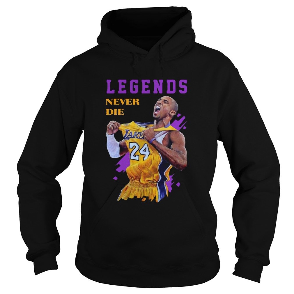 Kobe Bryant Basketball Legends Never Die Hoodie