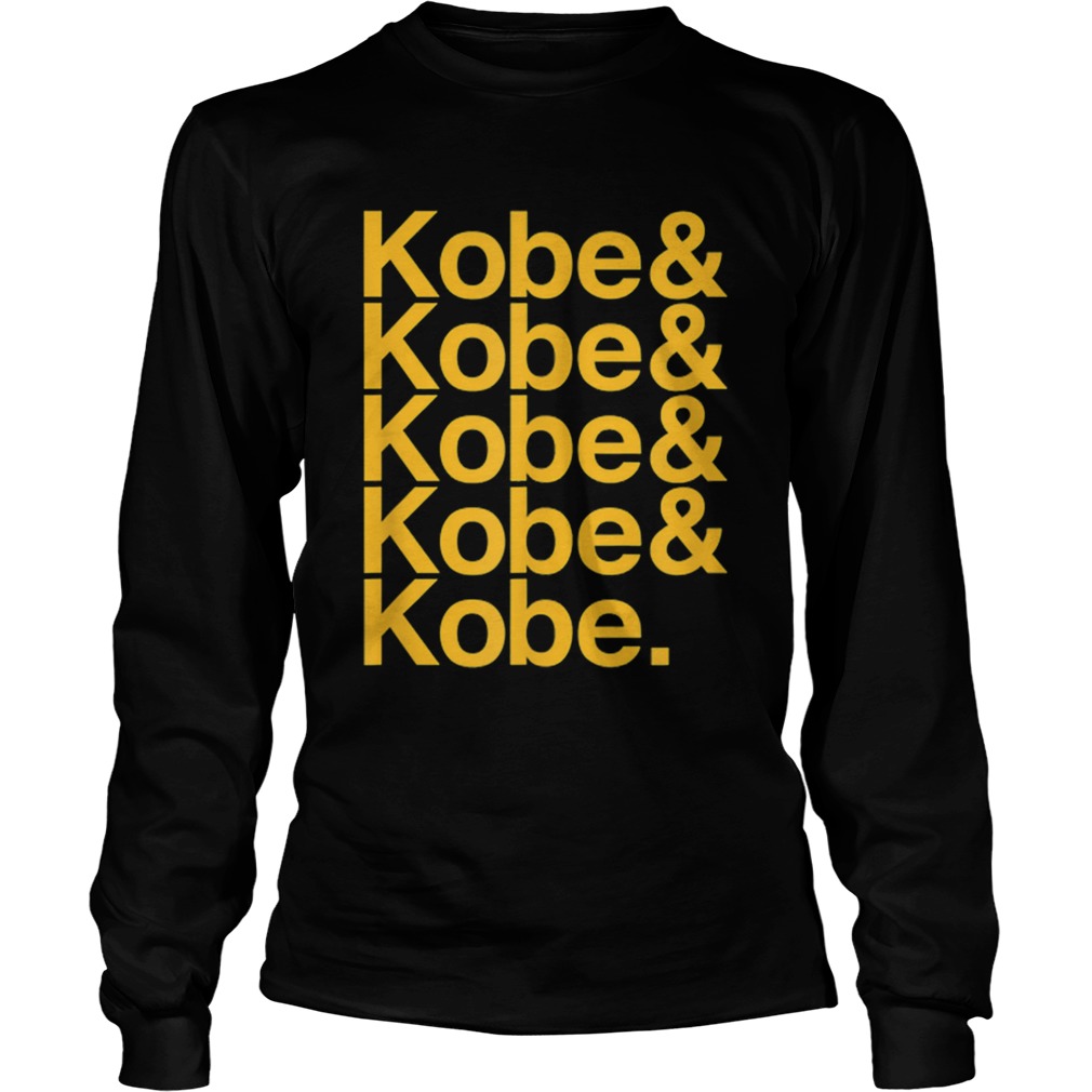 Kobe Bryant KobeKobe Basketball LongSleeve