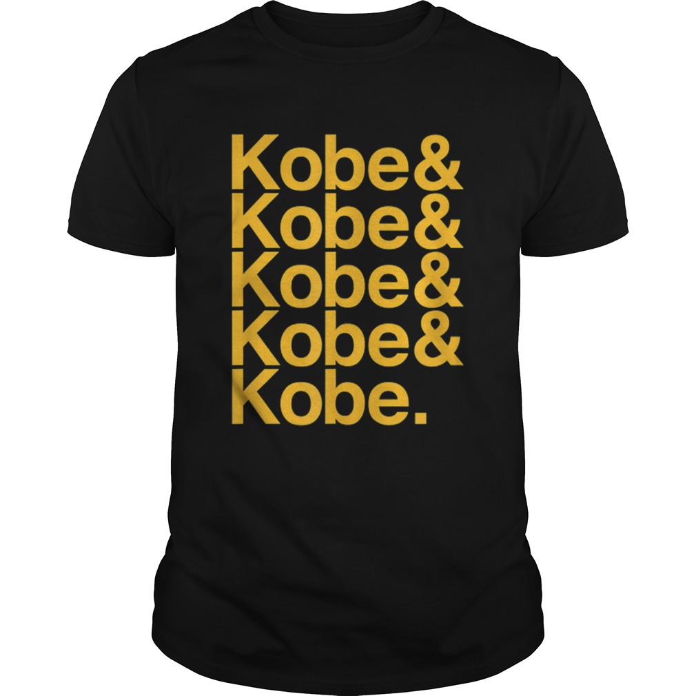 Kobe Bryant KobeKobe Basketball shirt