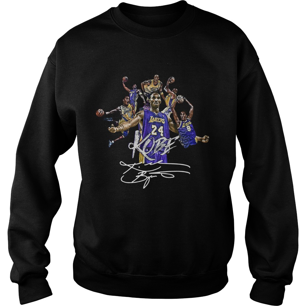 Lakers 24 Kobe Bryant Signature Sweatshirt