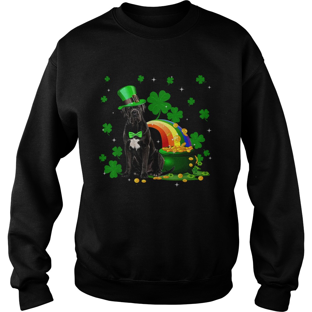 Leprechaun Cane Corso Dog Lover St Patricks Day Gifts Sweatshirt