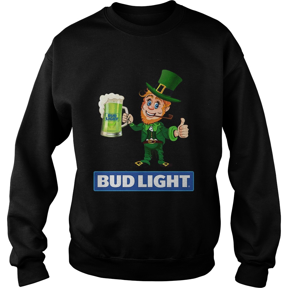 Leprechaun love Bud Light Irish St Patricks Day Sweatshirt
