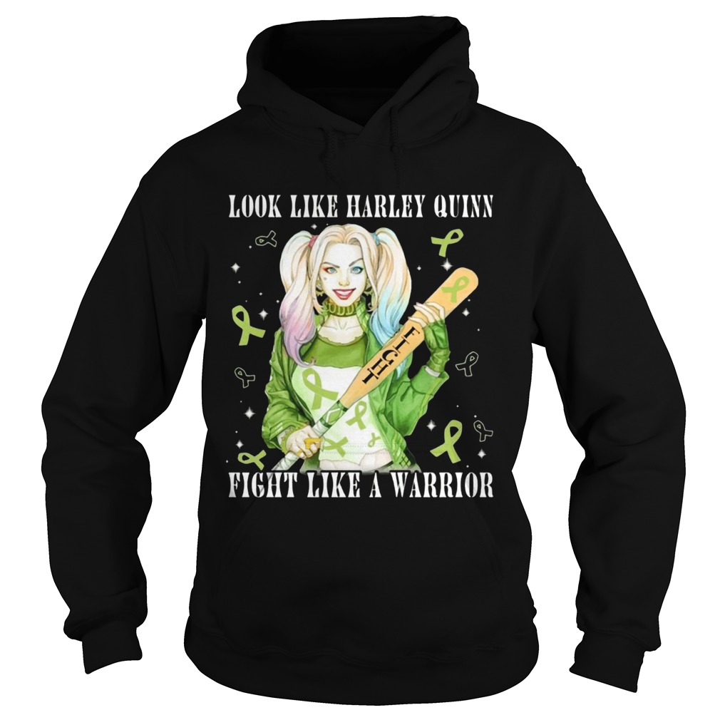 Look Like Quinn Fight Like A Warrior Liver Cancer Awareness Hoodie
