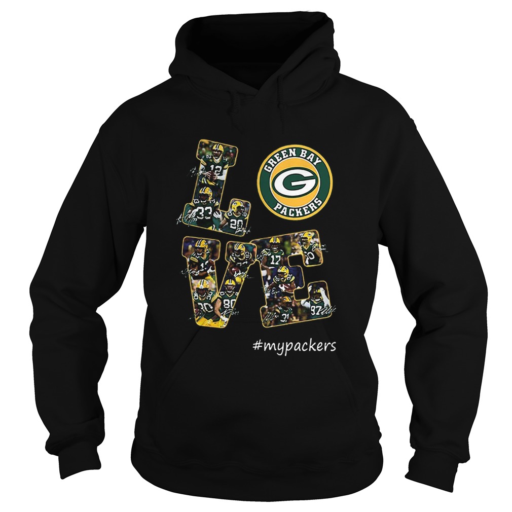 Love Green Bay Packers mypackers signatures Hoodie