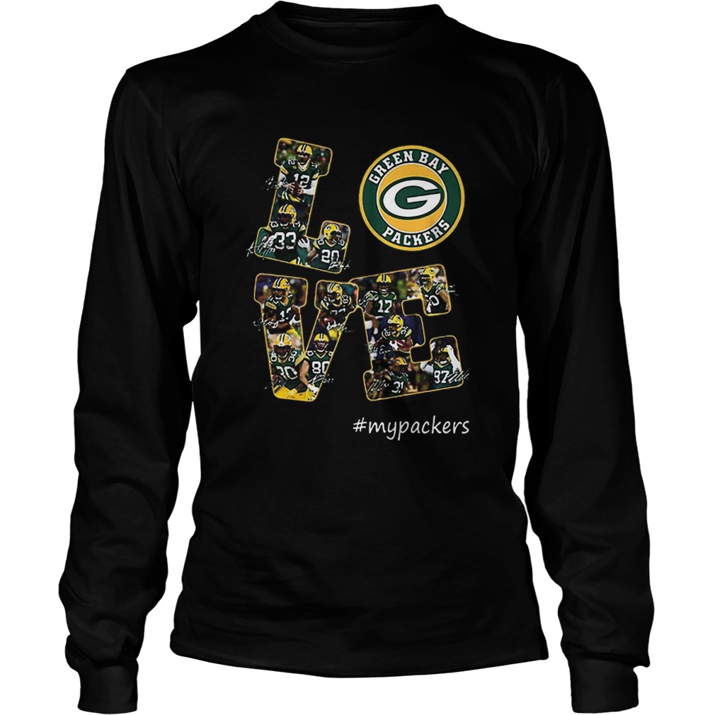Love Green Bay Packers mypackers signatures LongSleeve