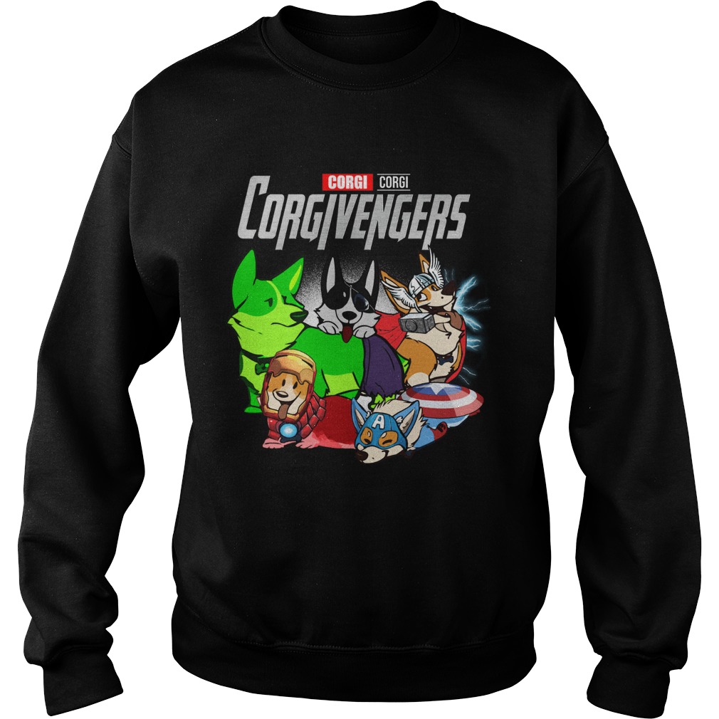 Marvel Avengers Corgi Corgivengers Sweatshirt