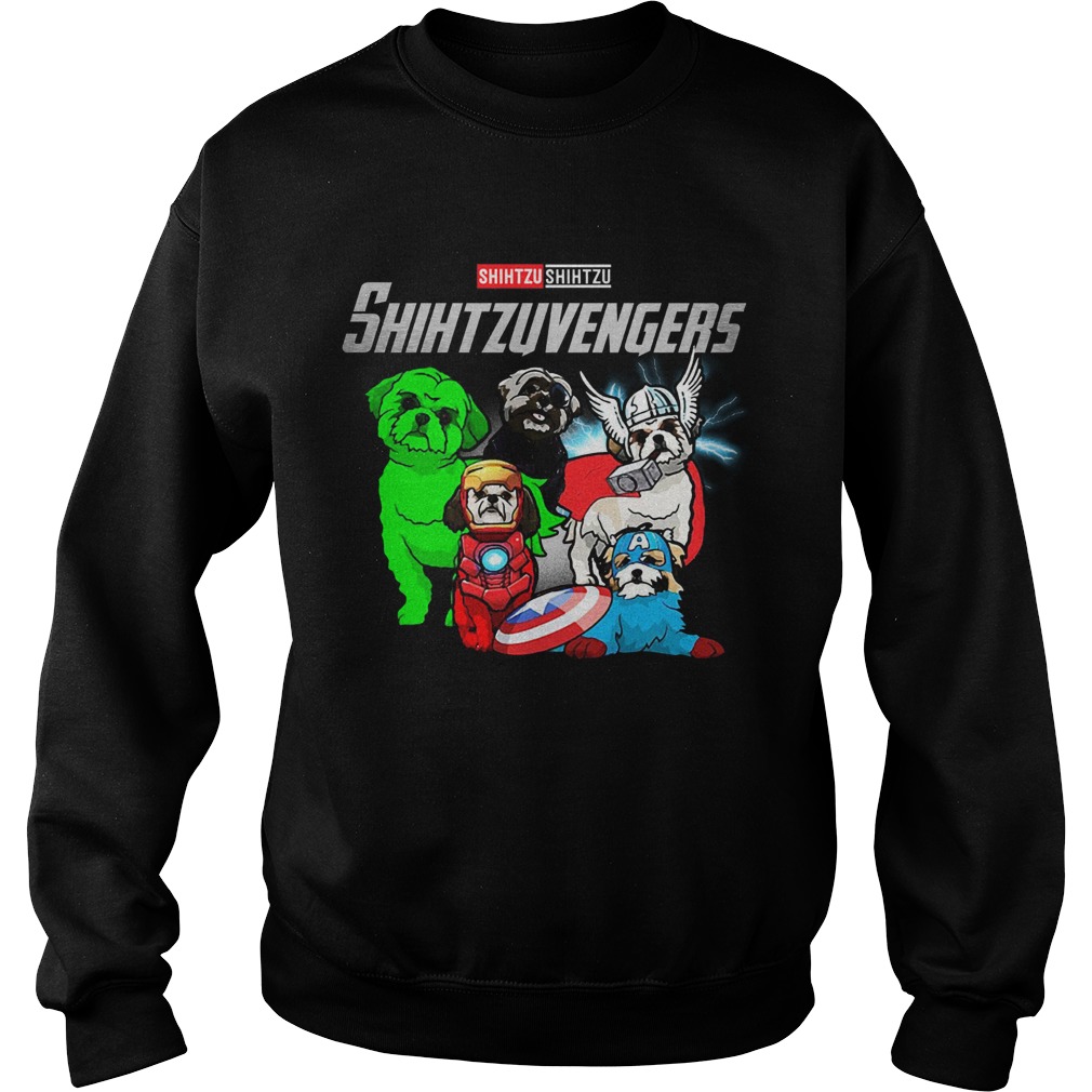 Marvel Avengers Shih Tzu Shihtzuvengers Sweatshirt